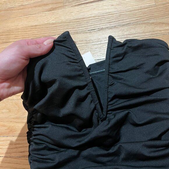 NWT Superdown Vivienne Ruched Bodysuit - Picture 3 of 5